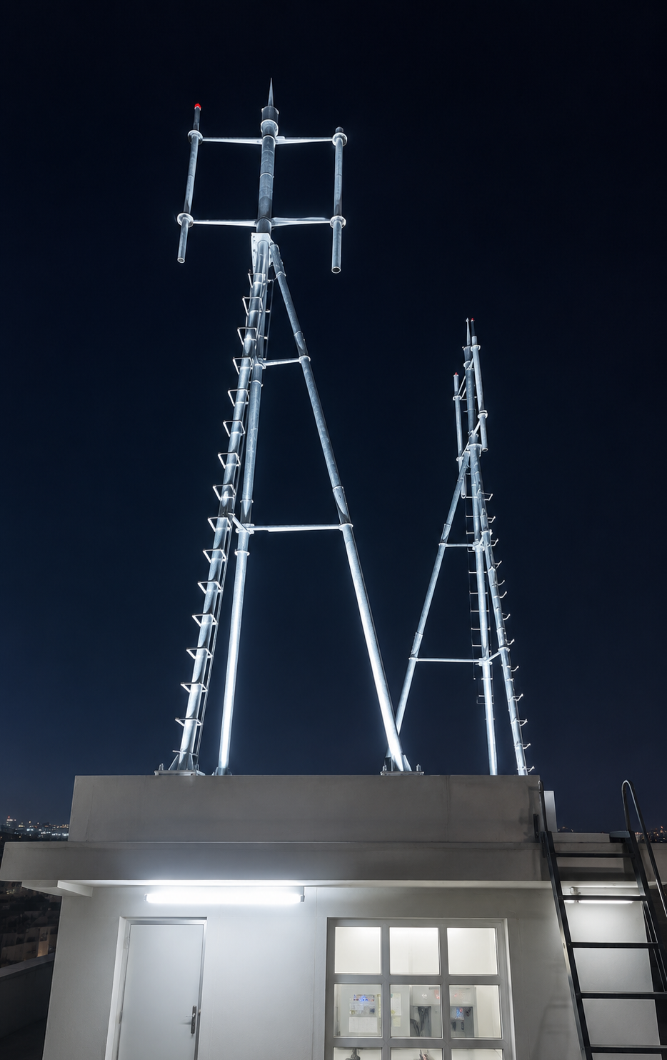 6M Roof Top Poles New Delhi.