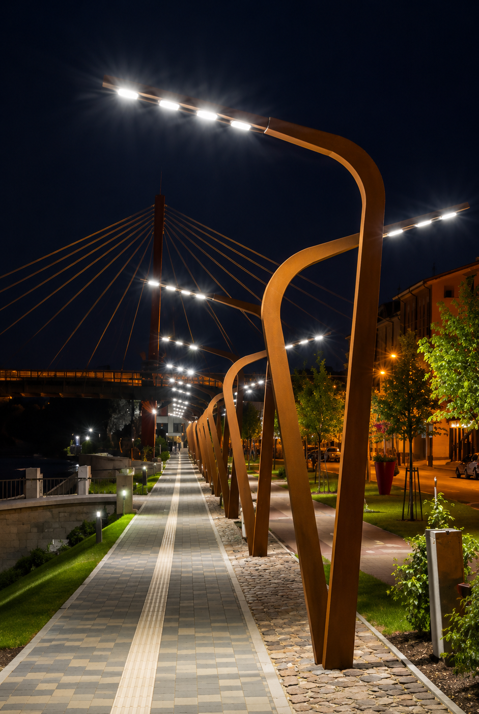 Street Light in Jelgava Latvia.